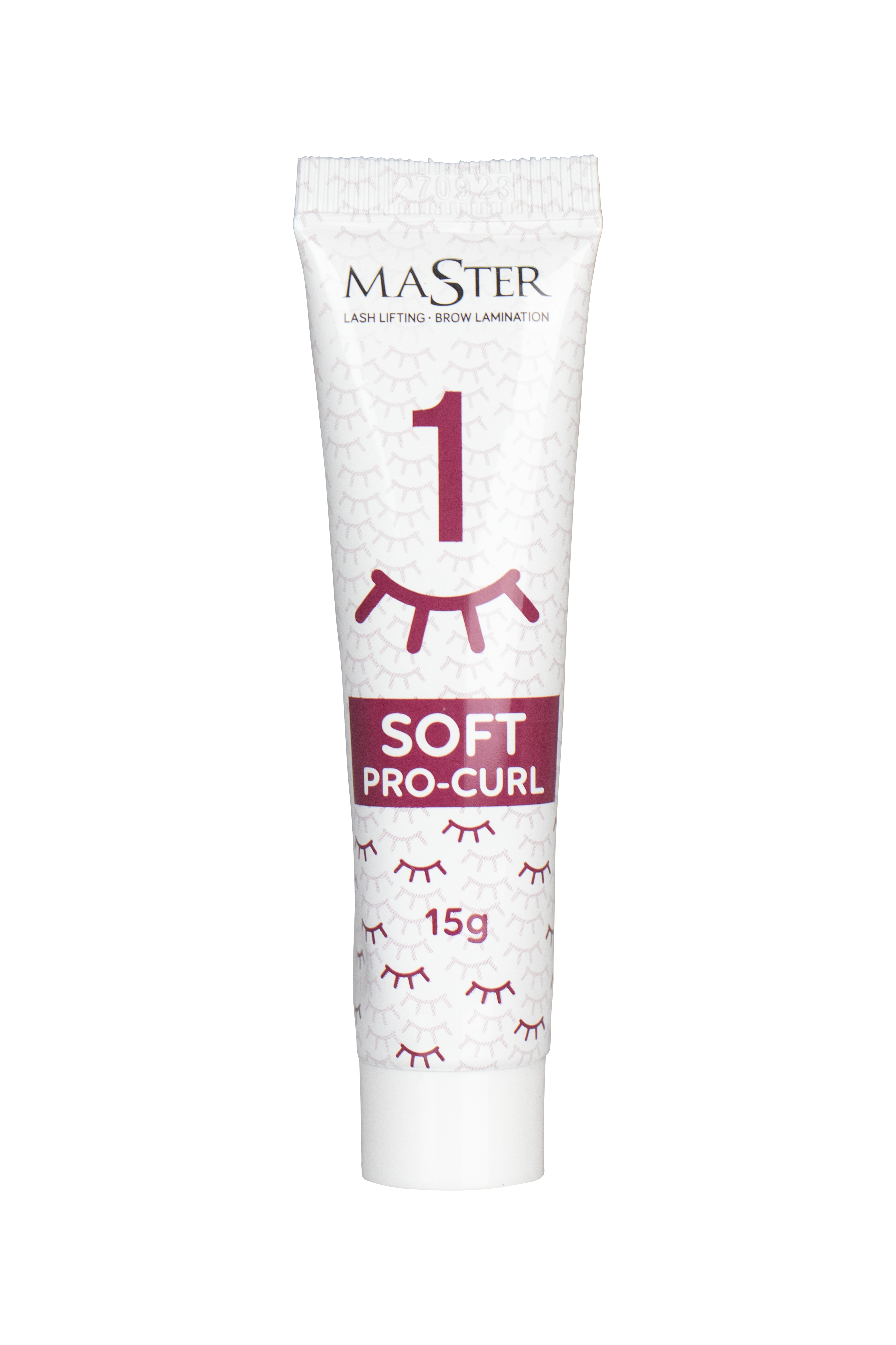 Creme de Permanente para Cílios e Sobrancelhas Master Soft Pro-Curl