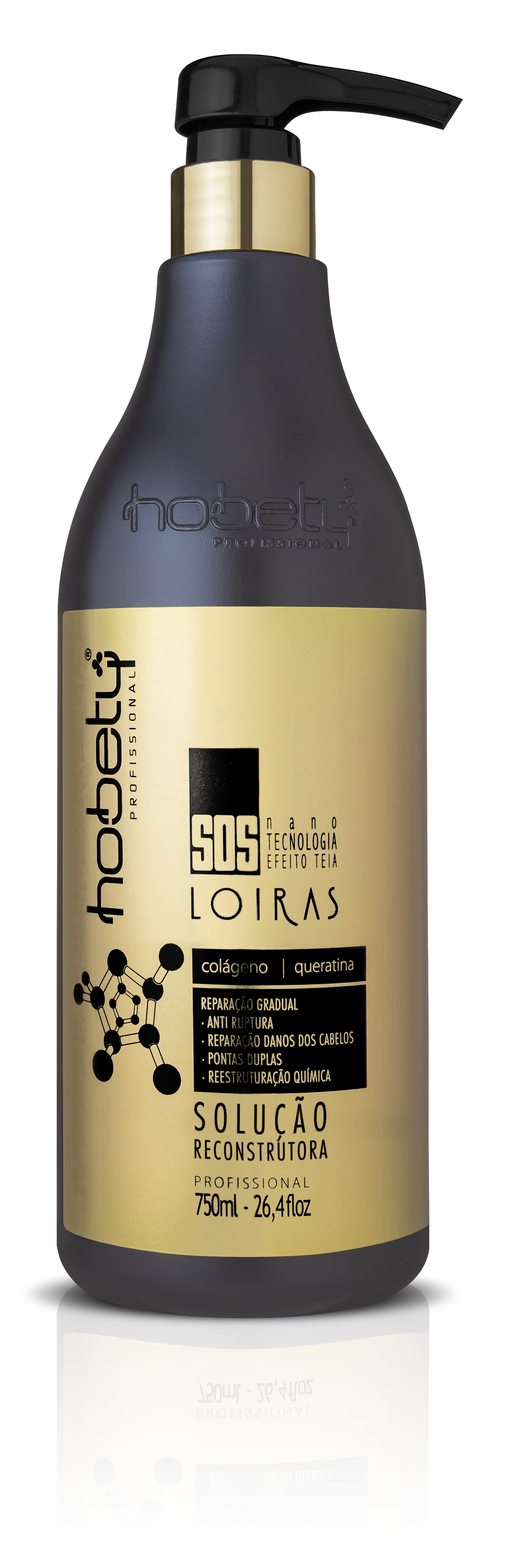 Solução Reconstrutora SOS Loiras - Hobety Professional