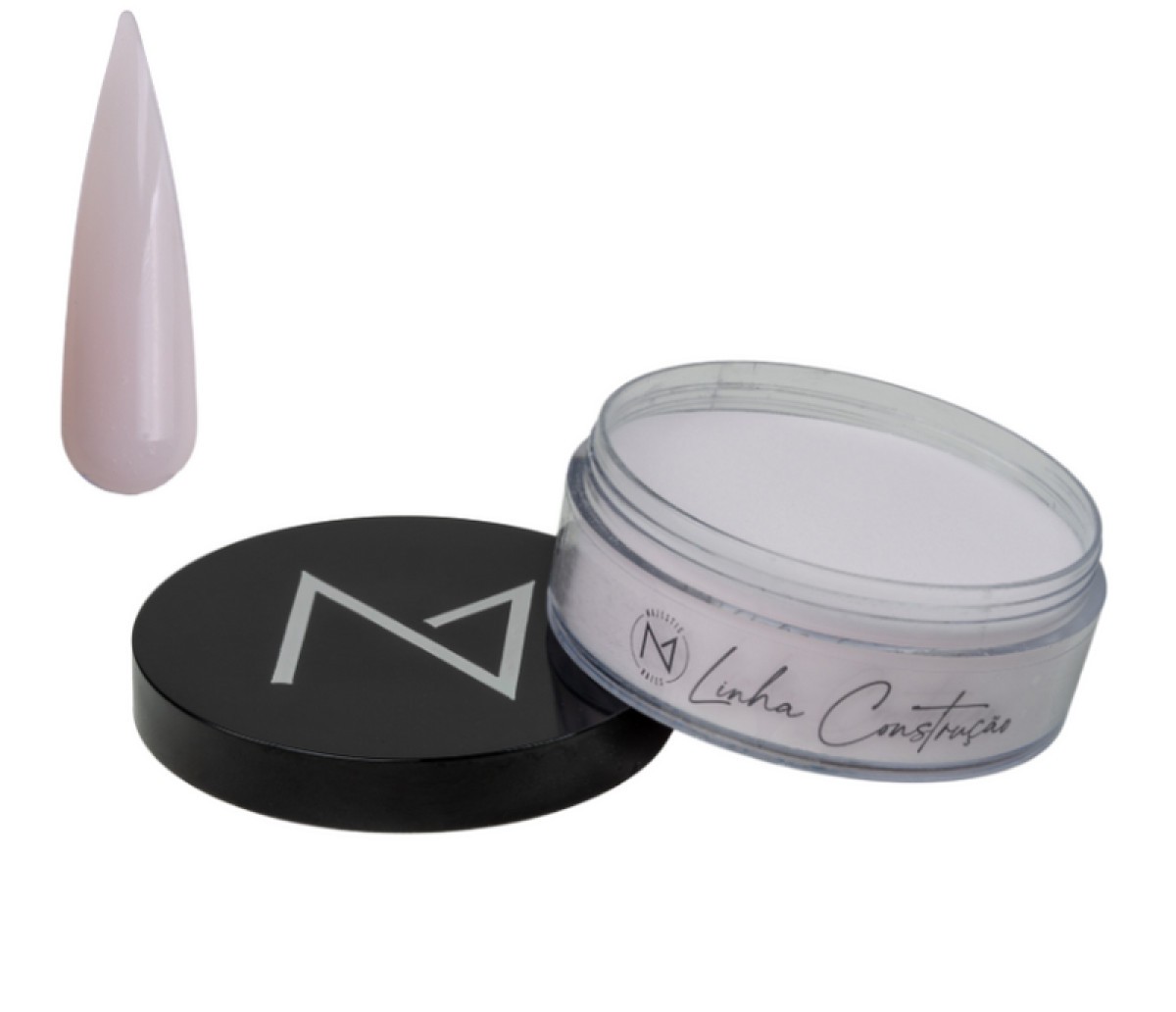 Pó Acrílico para Unhas Cover Pink 40g Linha Construção