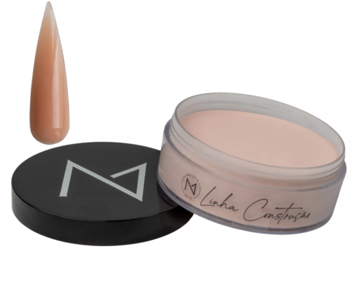 Pó Acrílico para Unhas Nude 50 50g - Linha Construção