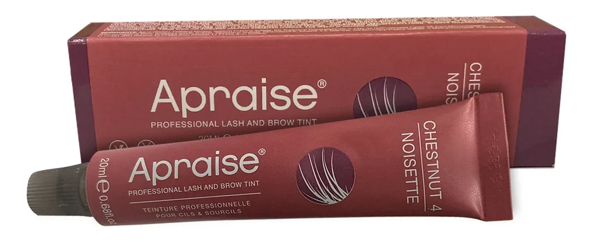 Tintura C&iacute;lios e Sobrancelha Apraise 4.0 Chesnut