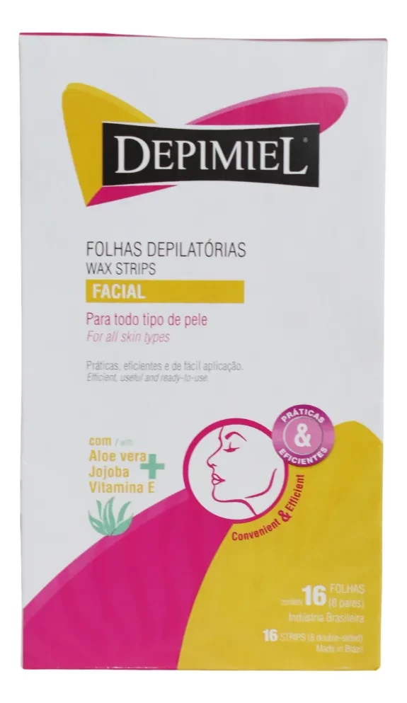 Folhas Depilatórias Faciais Depimiel