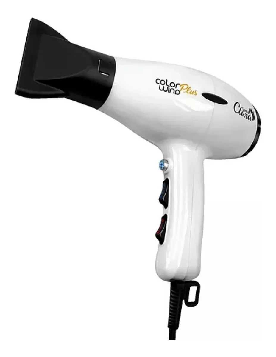 Secador de Cabelo Branco Color Wind Plus 2400watts - Santa Clara