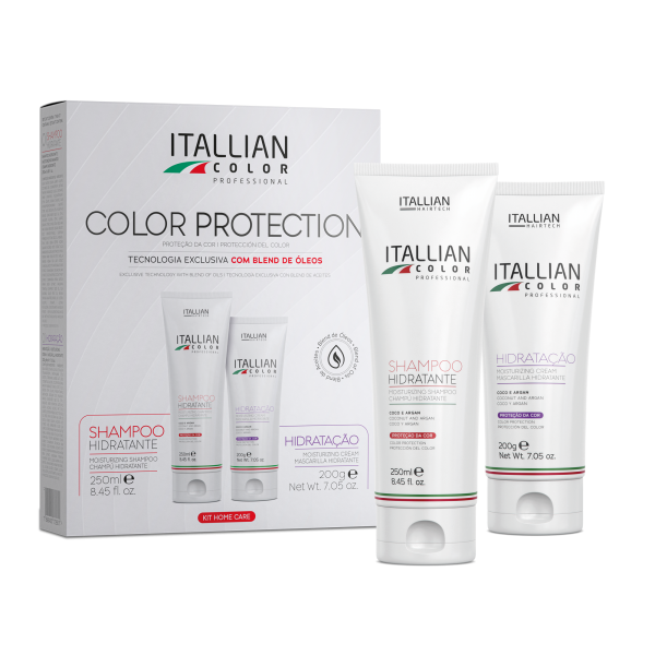 Kit Itallian Color Protection - Shampoo e Máscara Hidratante