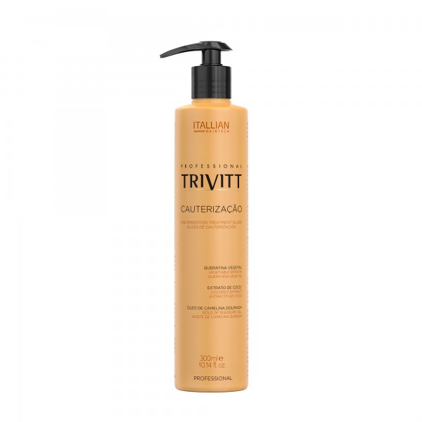 Tratamento Capilar Profissional Trivitt Cauterização 300ml