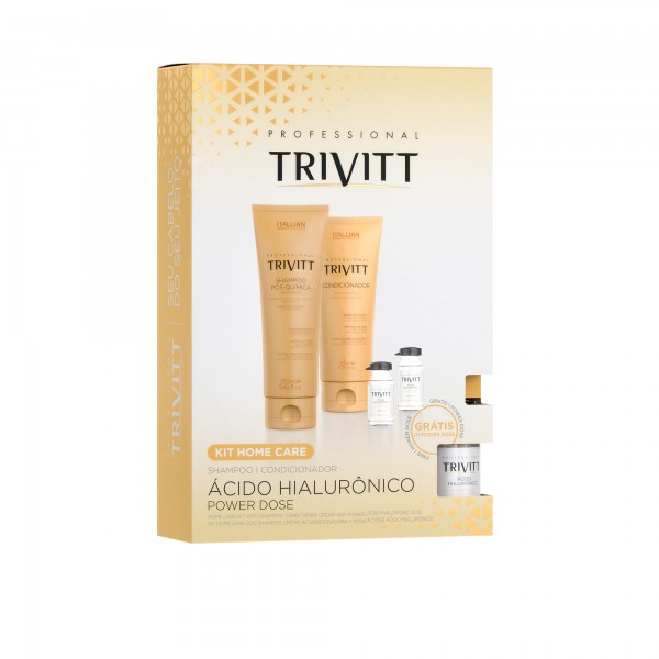 Kit Home Care Trivitt Pós-Química com Ácido Hialurônico