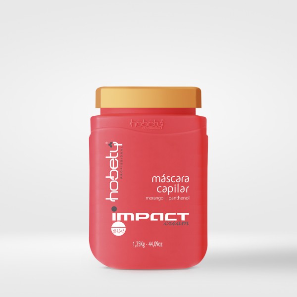 Máscara Capilar Impact Cream Morango e Panthenol 1250kg