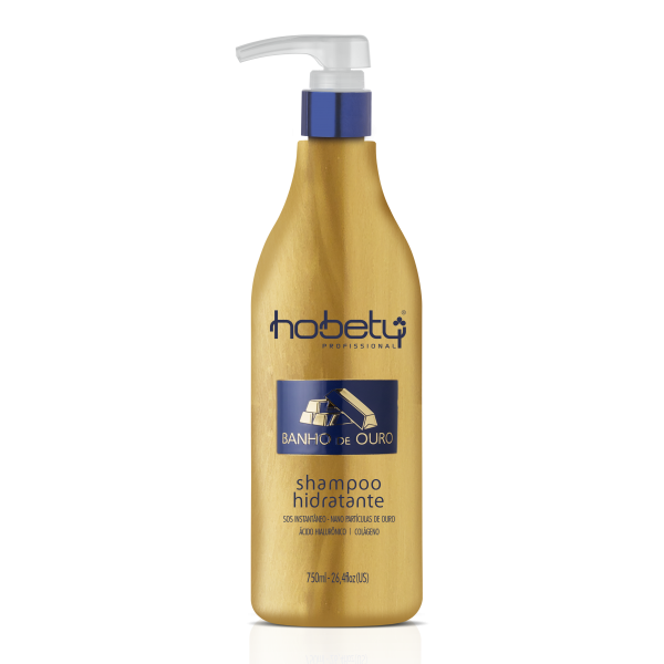 Shampoo Hidratante Banho de Ouro 750ml