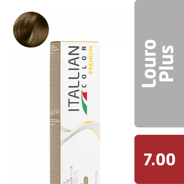 Tintura Itallian Color Premium - Louro Plus 7.00