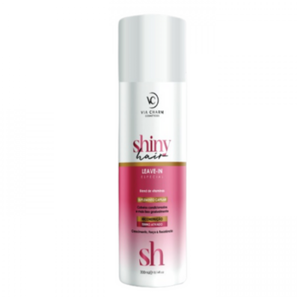 Leave-In Shiny Hair Efeito Liso 300ml