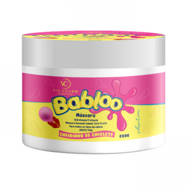 Máscara Capilar Babloo Cheirinho de Chiclete 250g