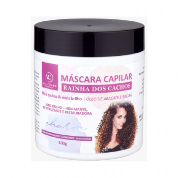Máscara Capilar Rainha dos Cachos 500g