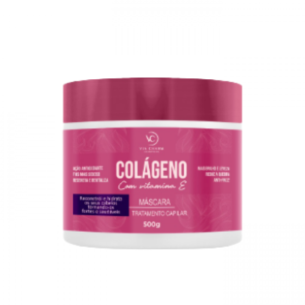 Máscara Capilar Colágeno com Vitamina E - 500g