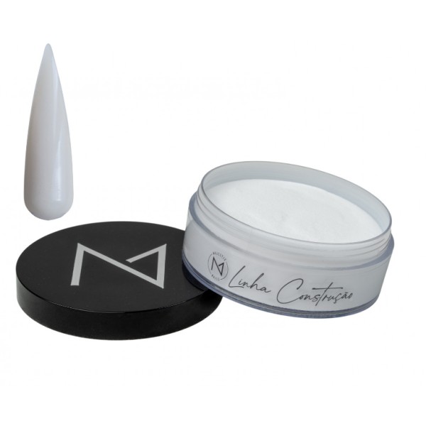 Pó Acrílico para Unhas Branco Purissimo 40g - Linha Construção