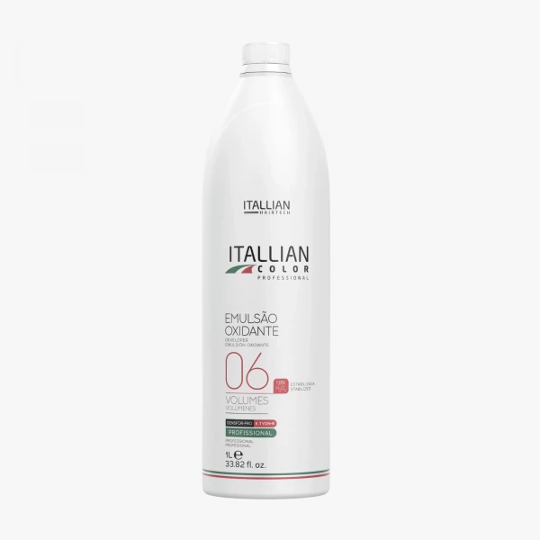 EMULSÃO OXIDANTE ESTABILIZADA ITALLIAN OXI 06 VOLUMES 1L