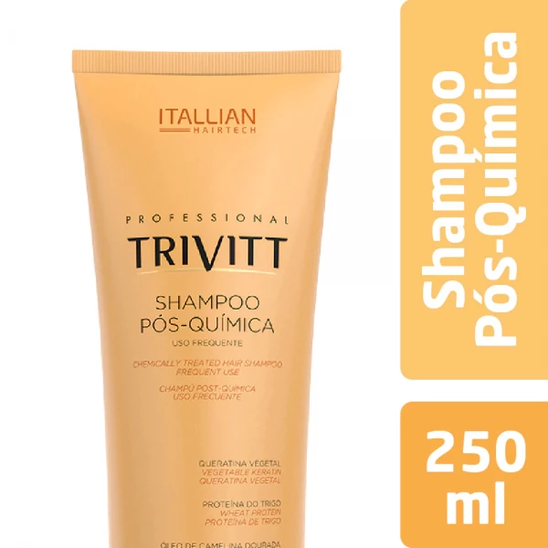 Shampoo Pós-Química Trivitt Professional 250ml