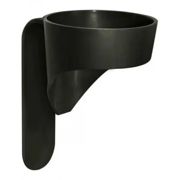 Suporte Para Secador De Cabelos Para Carrinho Auxiliar Cor Preto