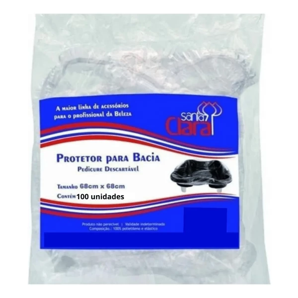 Protetor para Bacia de Pedicure Descartável - 100 Unidades