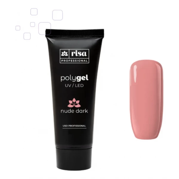 Risa Professional Polygel Nude Dark UV/LED 50ml