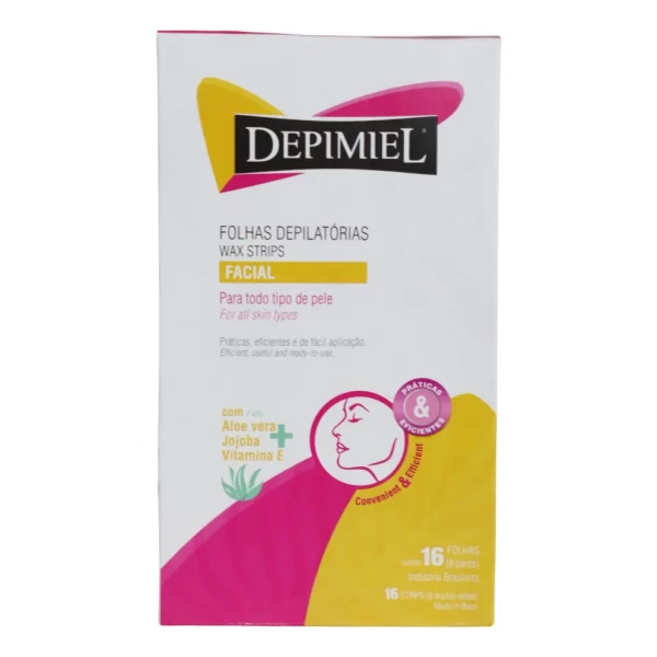 Folhas Depilatórias Faciais Depimiel