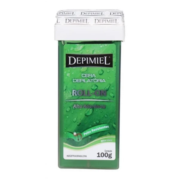 Cera Depilatória Roll-On Depimiel Aloe Vera 100g