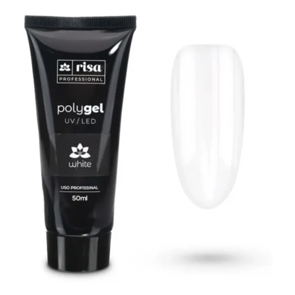 Risa Professional Polygel White uv/led   50ml