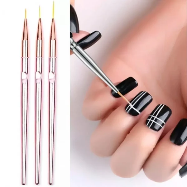 Conjunto de Pincéis de Nail Art Precisão