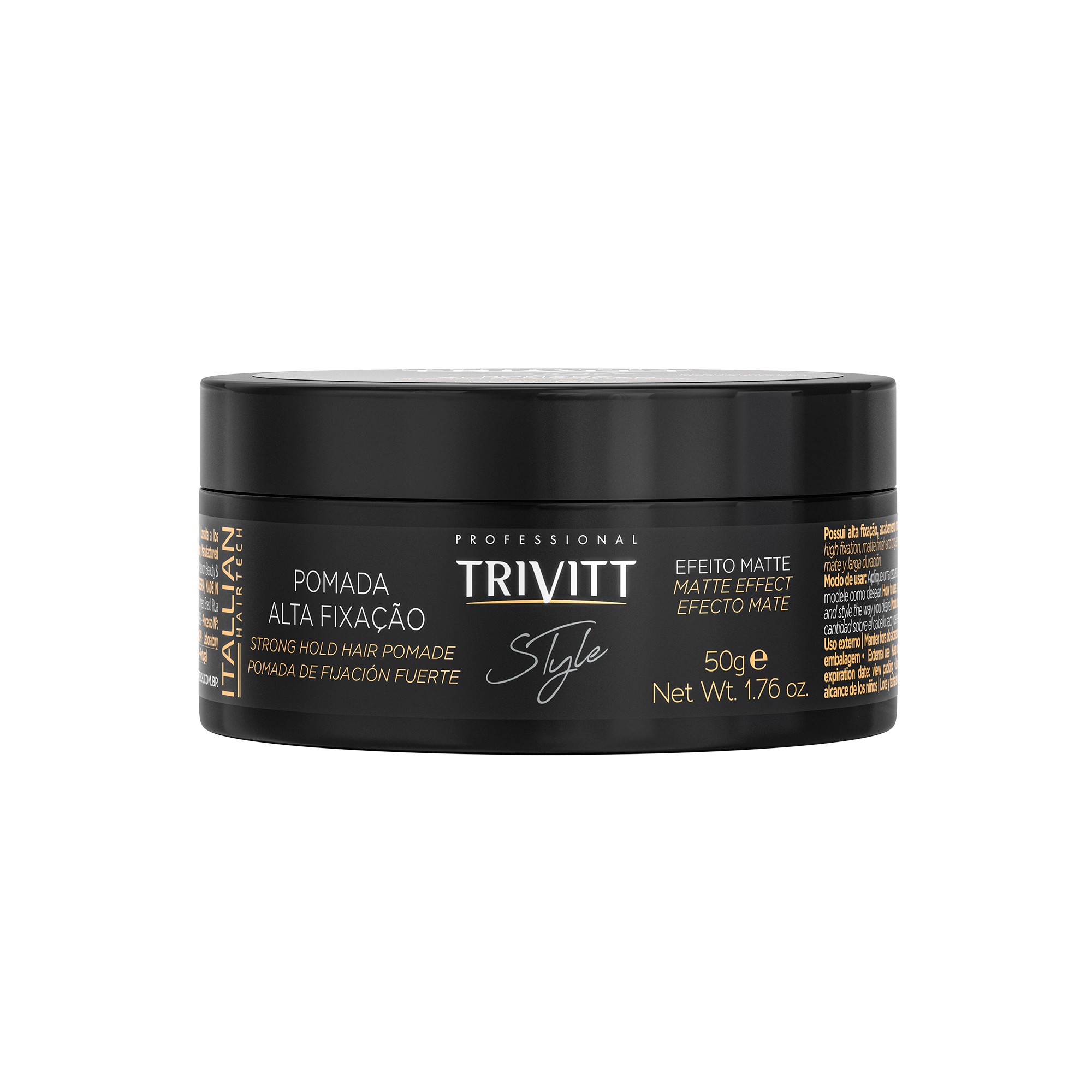 Pomada de Alta Fixação Trivitt Style - Efeito Matte