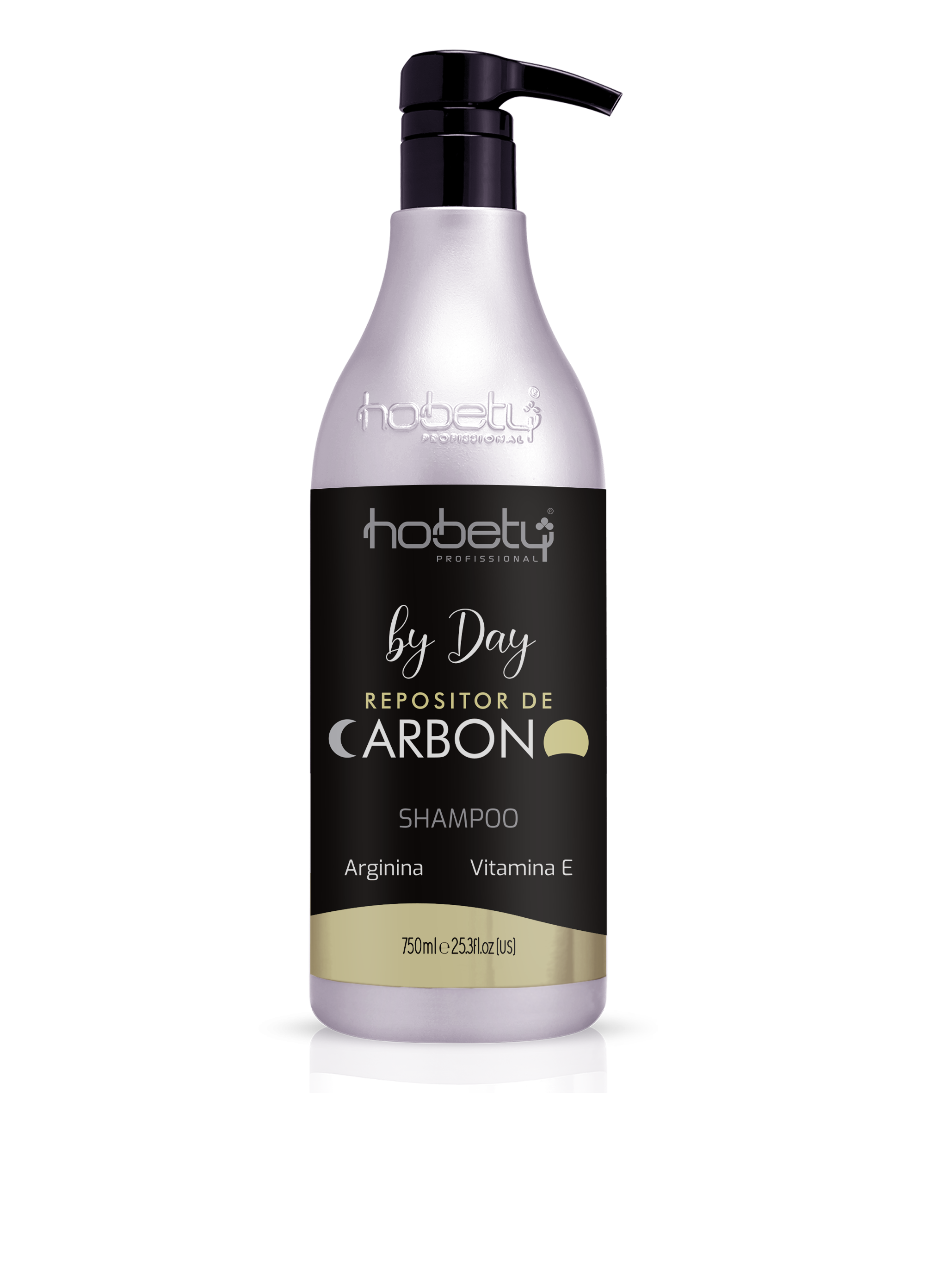 Shampoo Repositor de Carbono By Day Hobety Profissional 750ml
