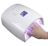 Cabine de Luz UV LED para Secagem de Esmaltes Recarregável