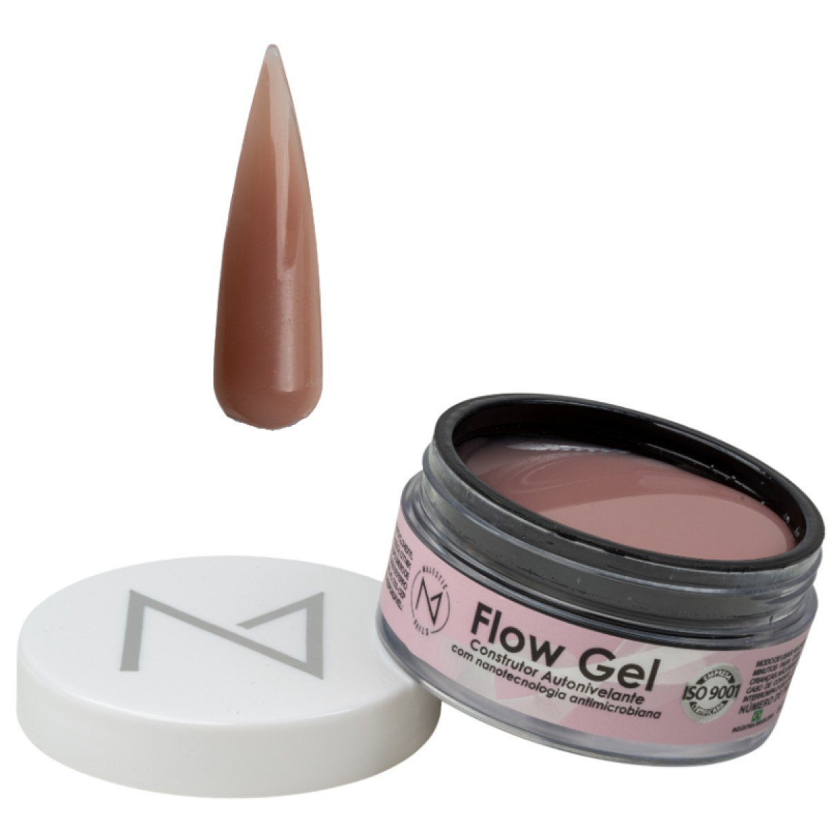 Gel Flow Autonivelante Majestic Nude 30g