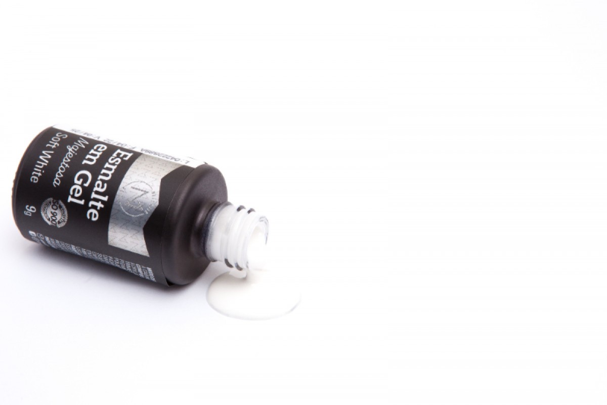 Esmalte em Gel Majestosa Soft White 9g