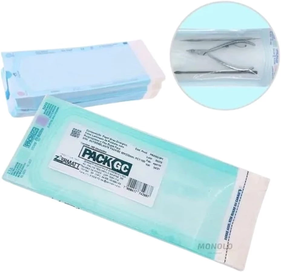 Saco para Esterilização Pack GC