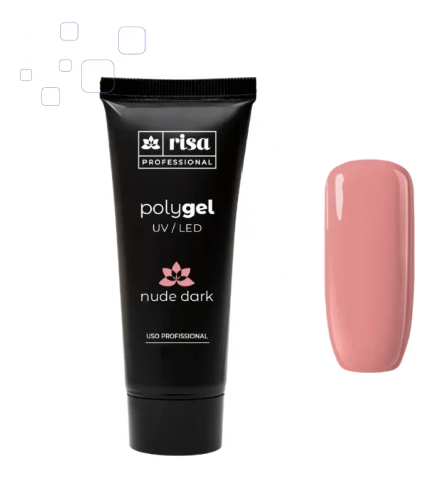 Risa Professional Polygel Nude Dark UV/LED 50ml