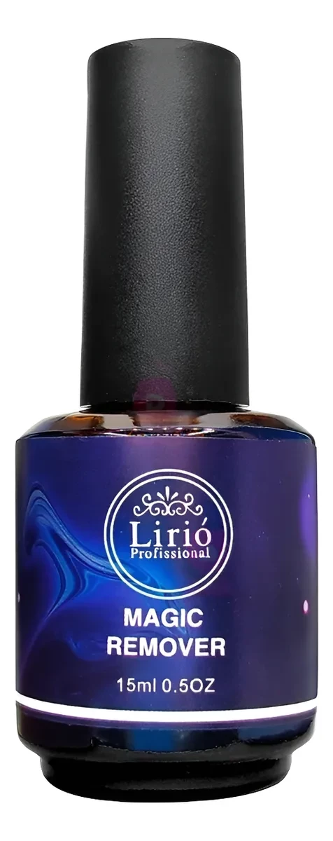 Removedor de Esmalte Magic Remover Liríó Profissional 15ml