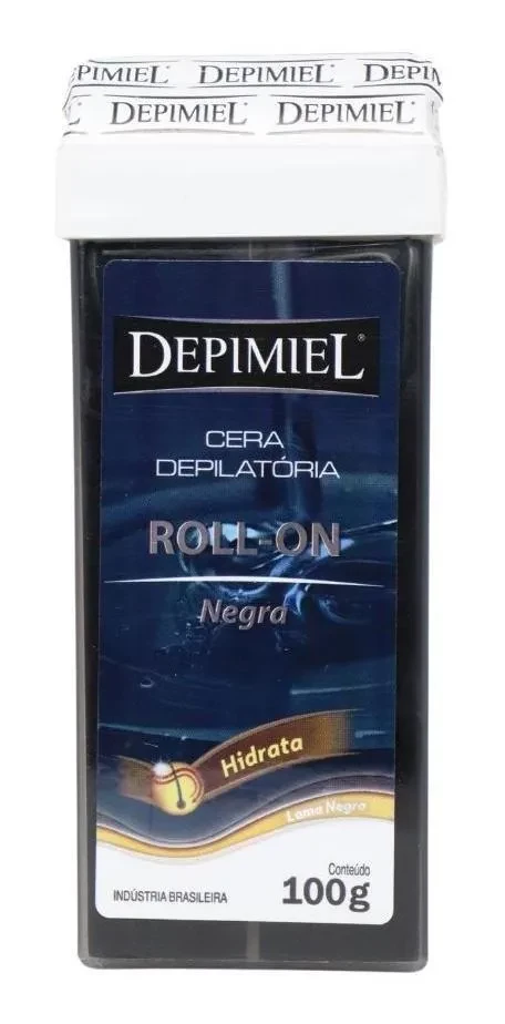 Cera Depilatória Roll-On Negra Depimiel 100g