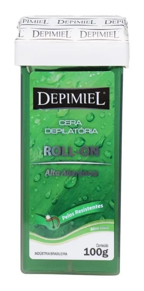 Cera Depilatória Roll-On Depimiel Aloe Vera 100g