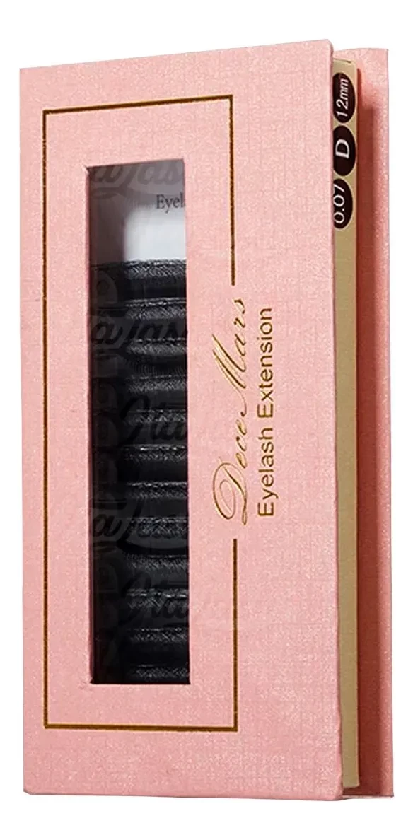 Cílios 4d Decemars W Volume Brasileiro Egipcio mix 8-12mm