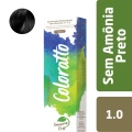 Coloração Sem Amônia Preto 1.0 - Colorato