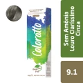 Coloração  Sem Amônia Louro Claríssimo Cinza 9.1 - Colorato