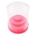 Broqueiro Porta Brocas 48 Furos Cor Rosa